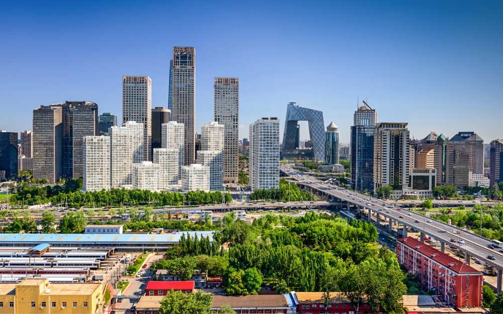 China FInancial District Skyline