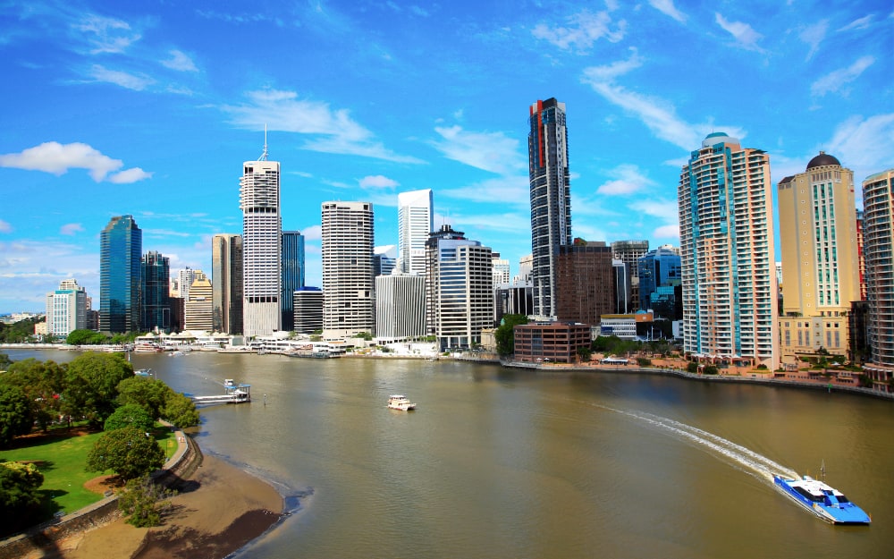 Brisbane River and City