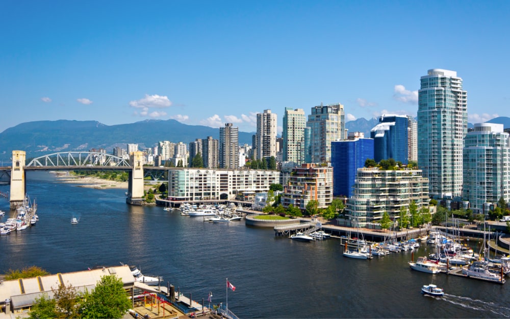 Beautiful view of Vancouver